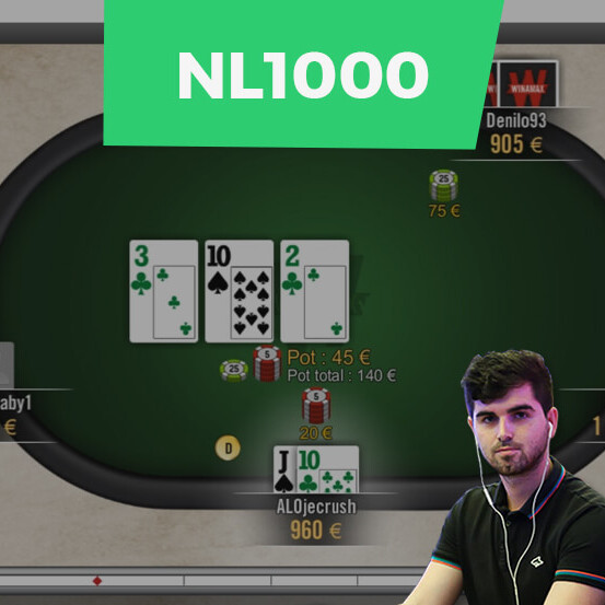Table de poker NL1000
