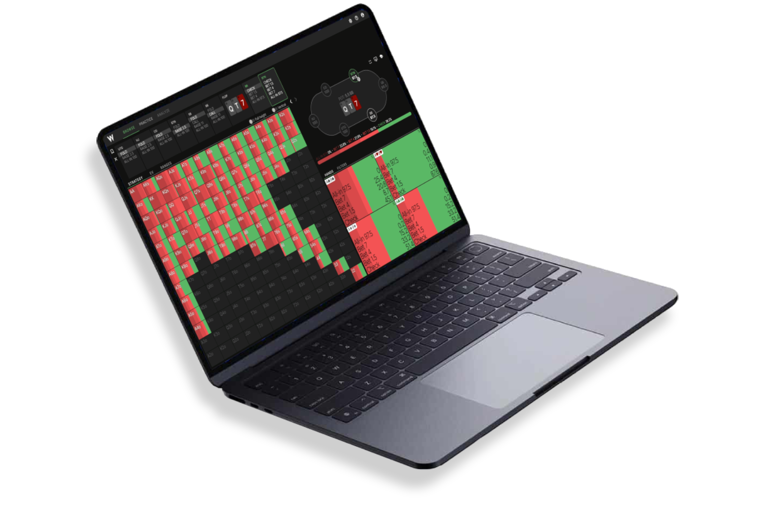progresser en poker cash game grâce à un logiciel de GTO