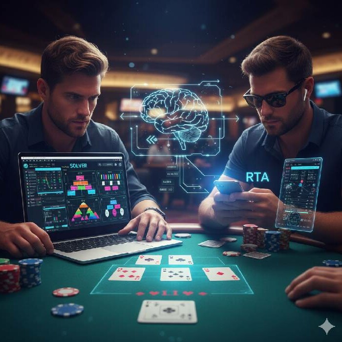 Utilisation des solvers en temps réel sur une partie de poker cash game