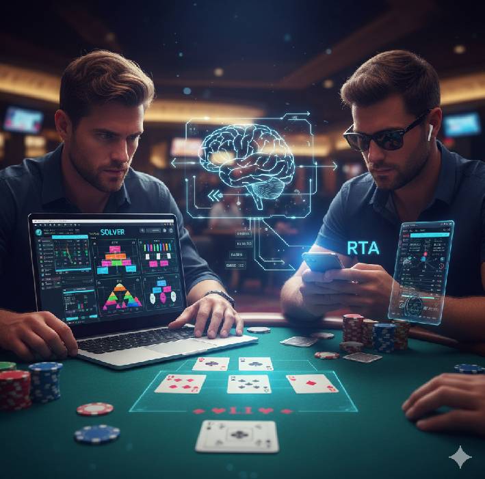 Utilisation des solvers en temps réel sur une partie de poker cash game