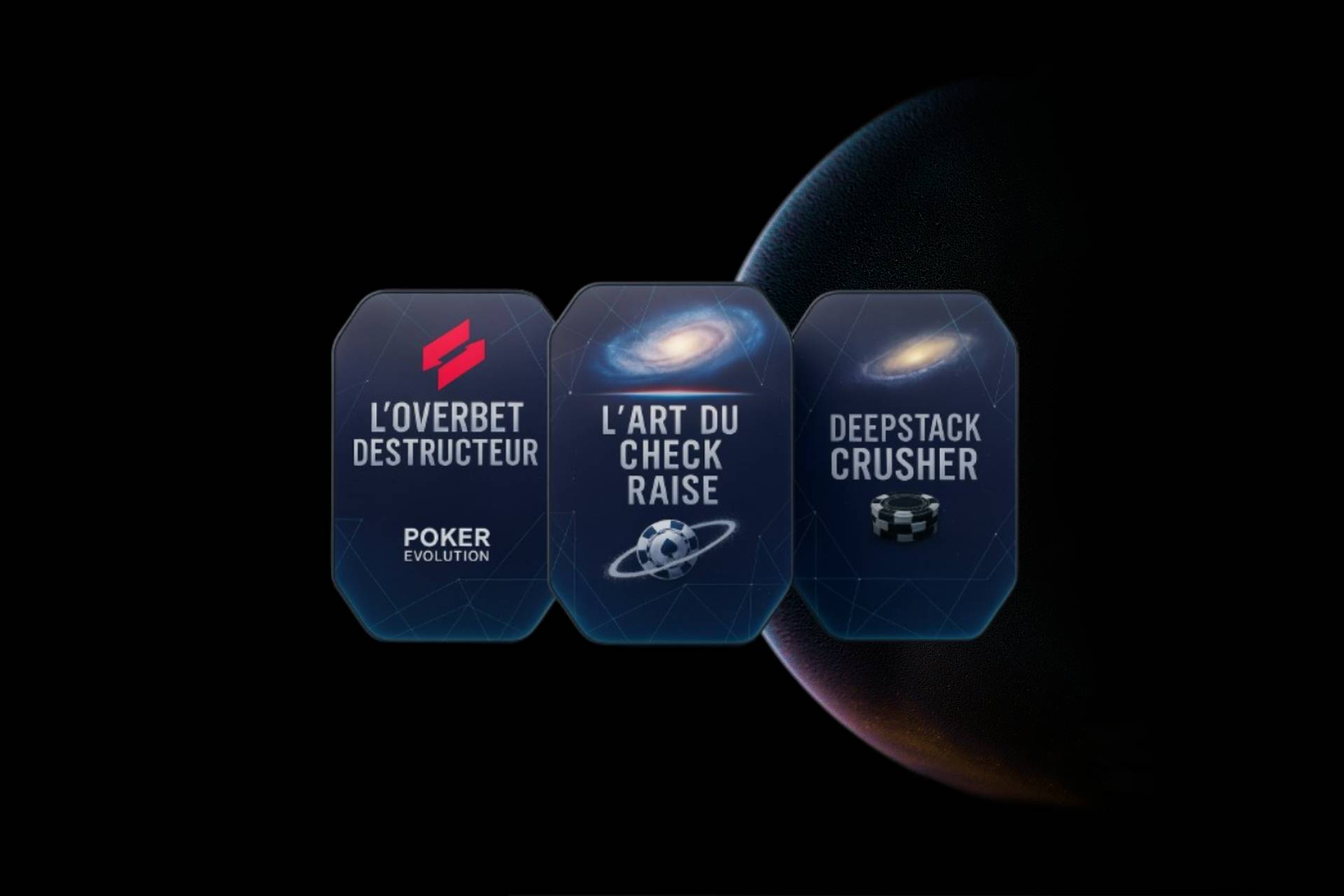 Pack 3 modules formation avancée poker cash game